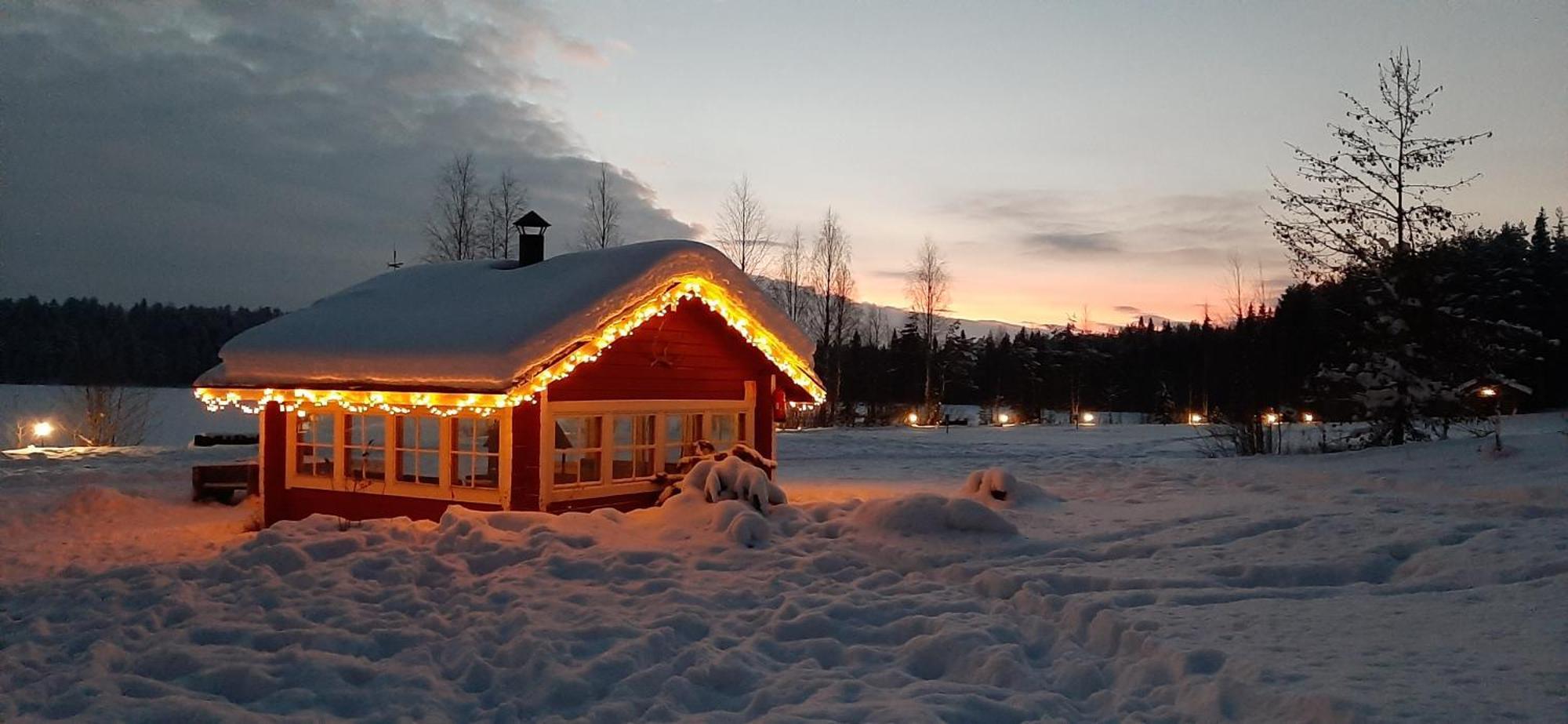 Korvala Log Cabins Экстерьер фото